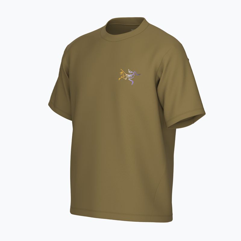 Pánske tričko Arcteryx Kragg Cotton Logo SS bracken 10