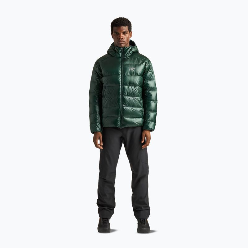 Pánska zateplená bunda Arcteryx Cerium SV Hoody dark jade 2