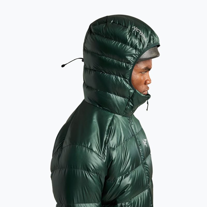 Pánska zateplená bunda Arcteryx Cerium SV Hoody dark jade 6