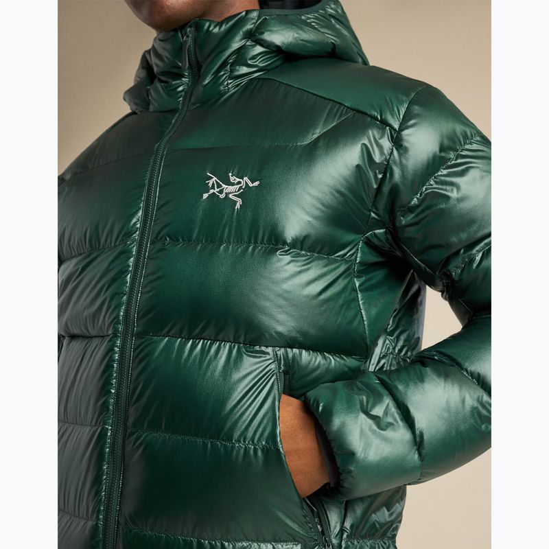 Pánska zateplená bunda Arcteryx Cerium SV Hoody dark jade 9