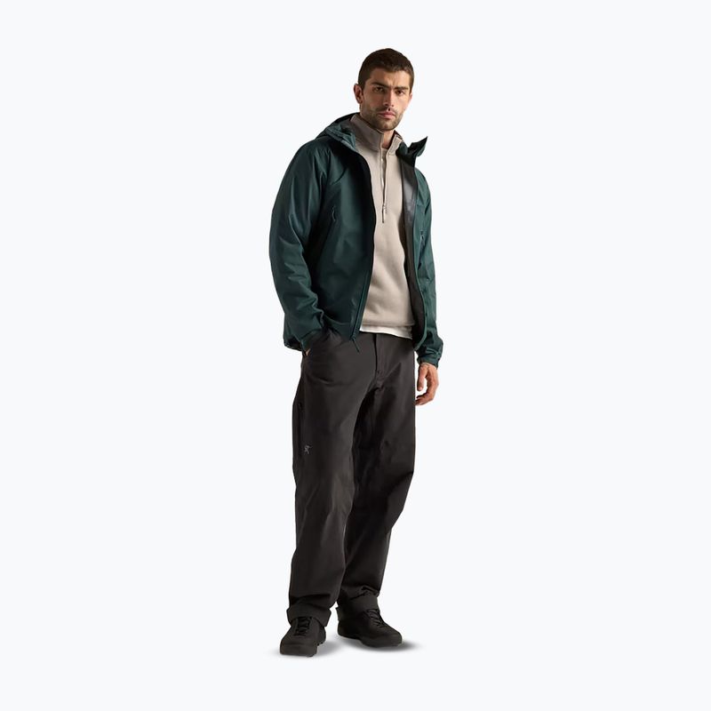 Pánska softshellová bunda Arcteryx Beta SL dark jade 2
