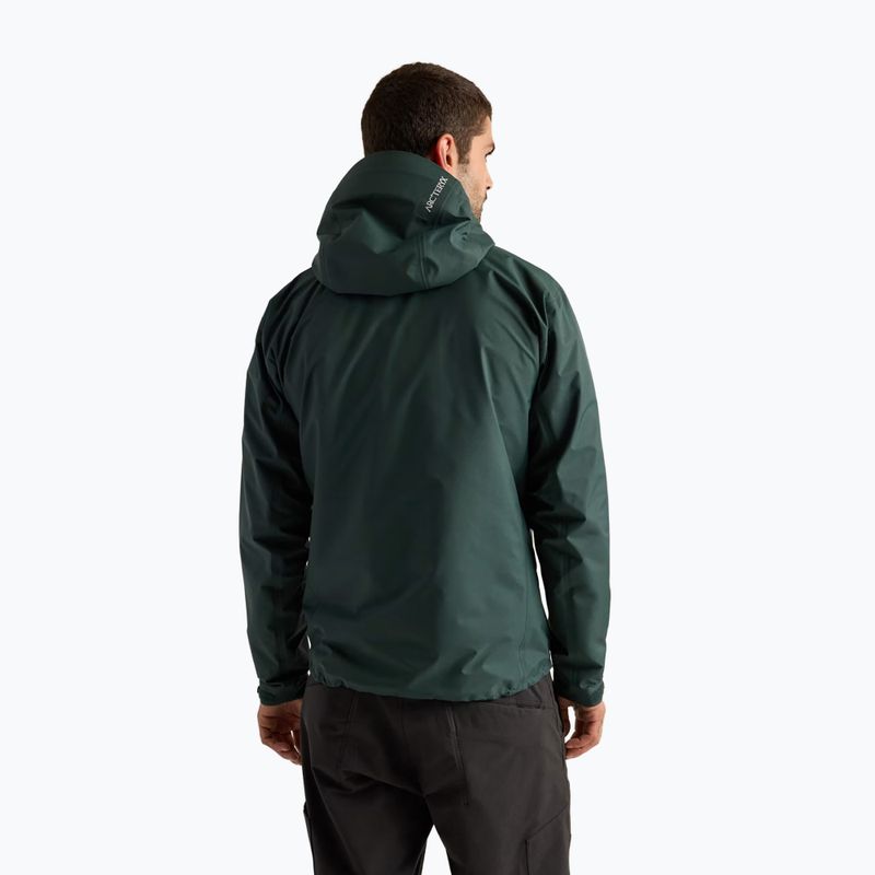 Pánska softshellová bunda Arcteryx Beta SL dark jade 3