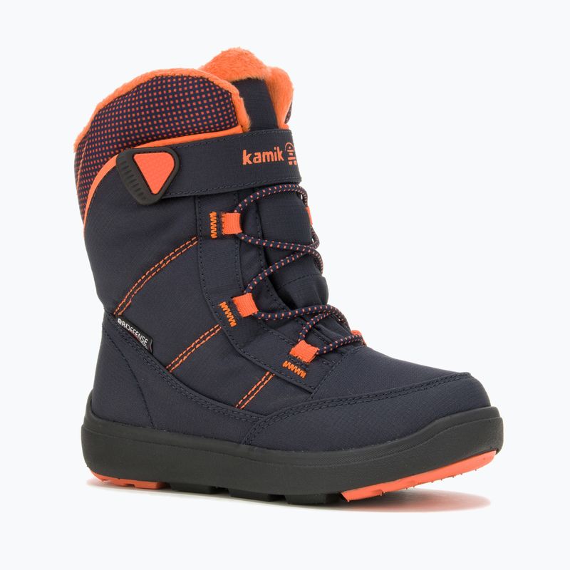 Detské trekové topánky Kamik Stance2 navy/flame 7