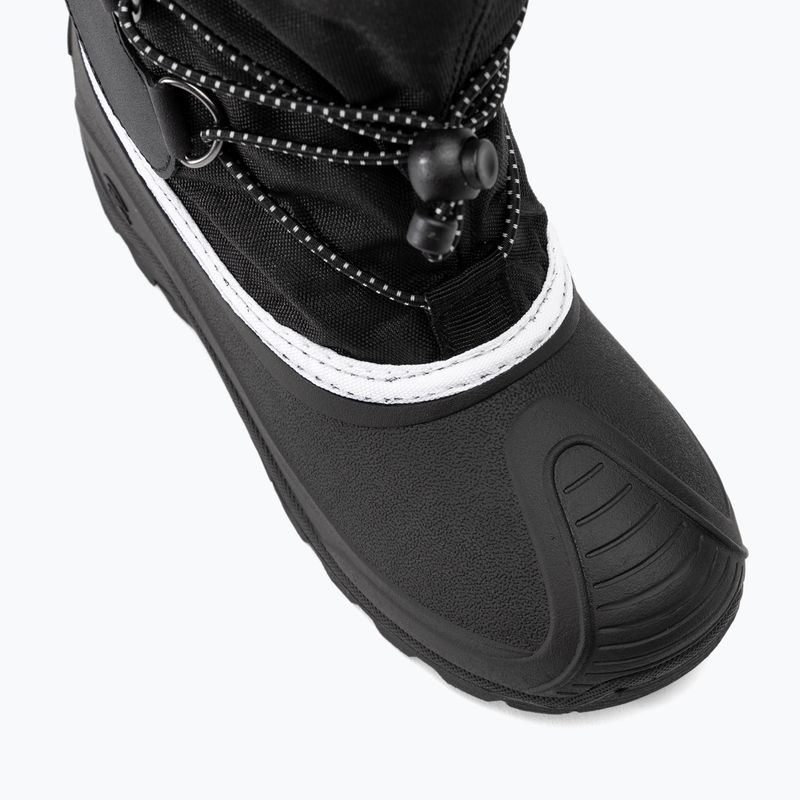 Chlapčenské trekové topánky Kamik Southpole4 black/white 6