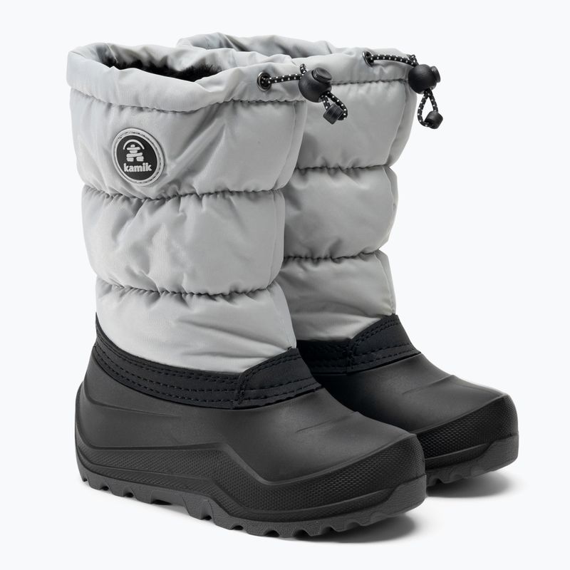 Detské trekové topánky Kamik Snowcozy light grey 4