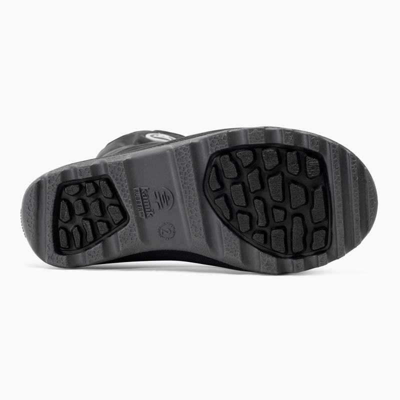 Chlapčenské trekové topánky Kamik Snowcozy black 6