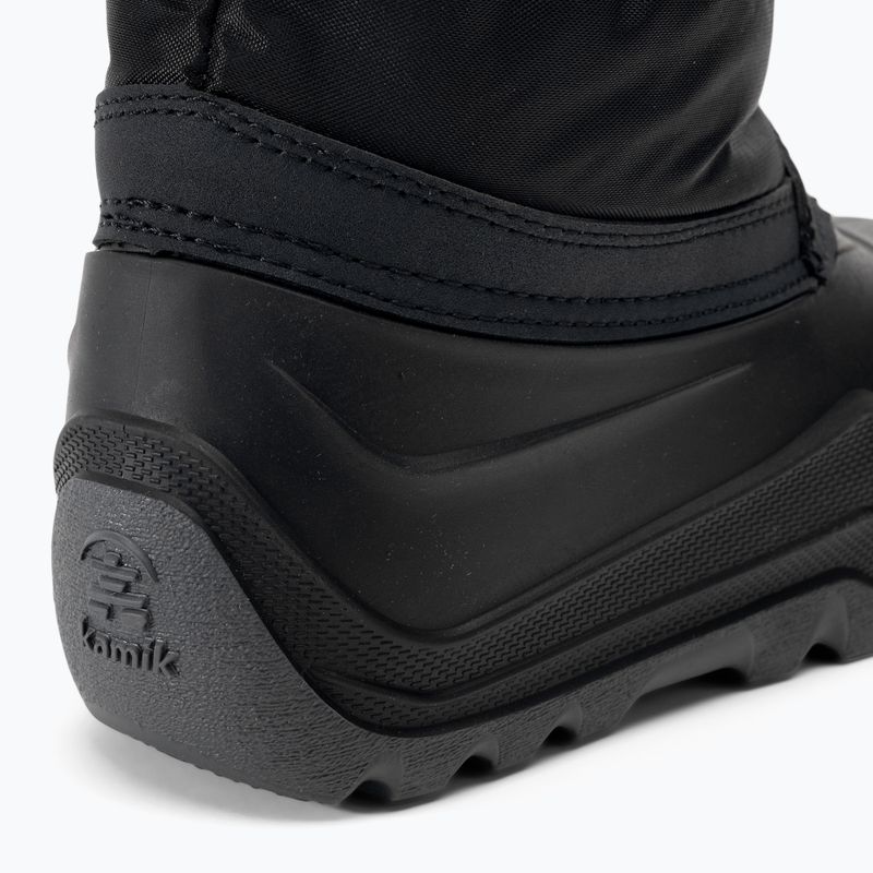 Chlapčenské trekové topánky Kamik Snowcozy black 9