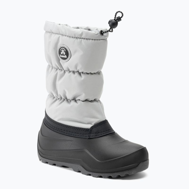 Chlapčenské trekové topánky Kamik Snowcozy light grey