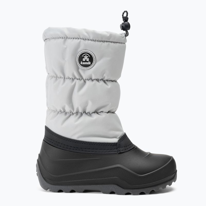 Chlapčenské trekové topánky Kamik Snowcozy light grey 2