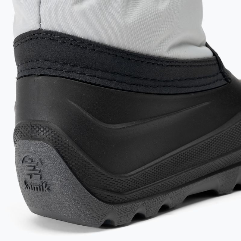 Chlapčenské trekové topánky Kamik Snowcozy light grey 9