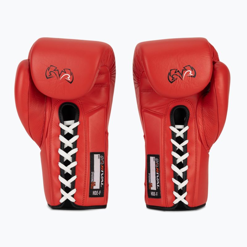Boxerské rukavice Rival RFX-Guerrero Sparring-HDE-F red 3