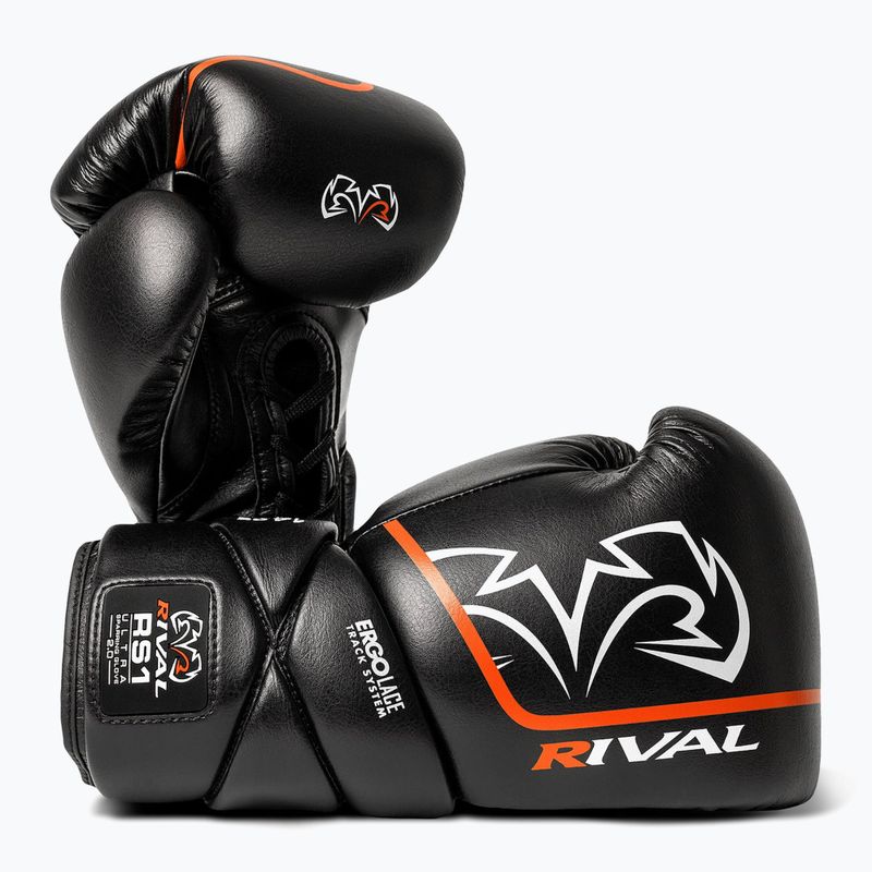 Boxerské rukavice Rival RB1 Ultra Bag 2.0 l black 2