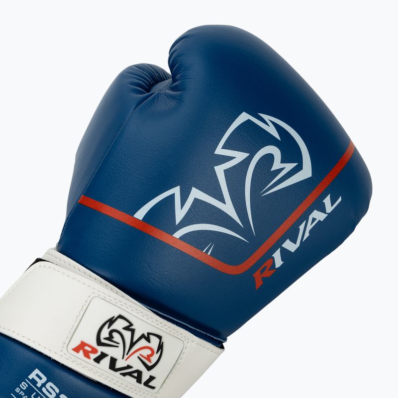 Boxerské rukavice Rival RS2V Super Sparring 2.0 blue 5