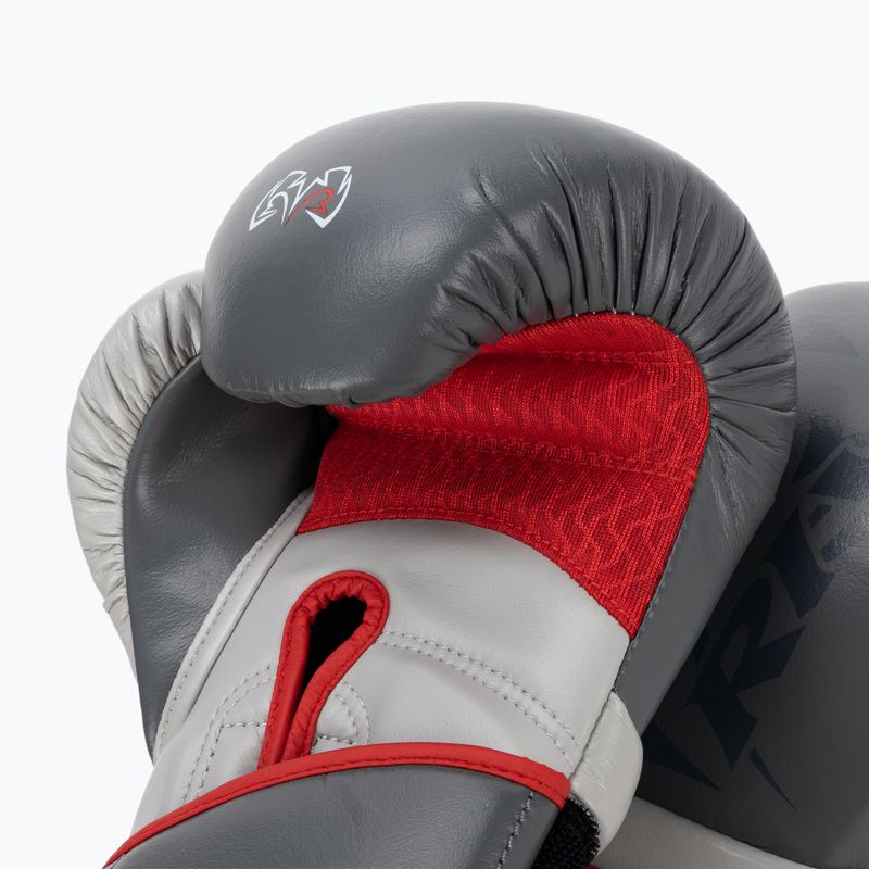 Boxerské rukavice Rival Impulse Sparring šedé 4