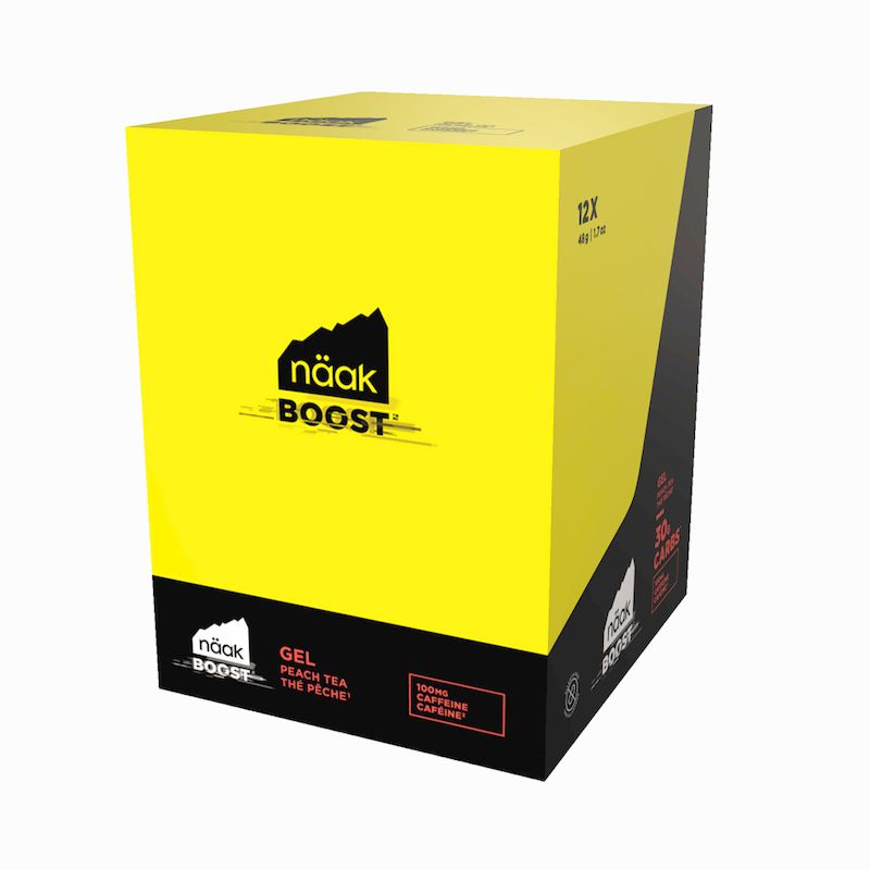 Energetický gél Näak Boost Energy 48 g peach tea 2