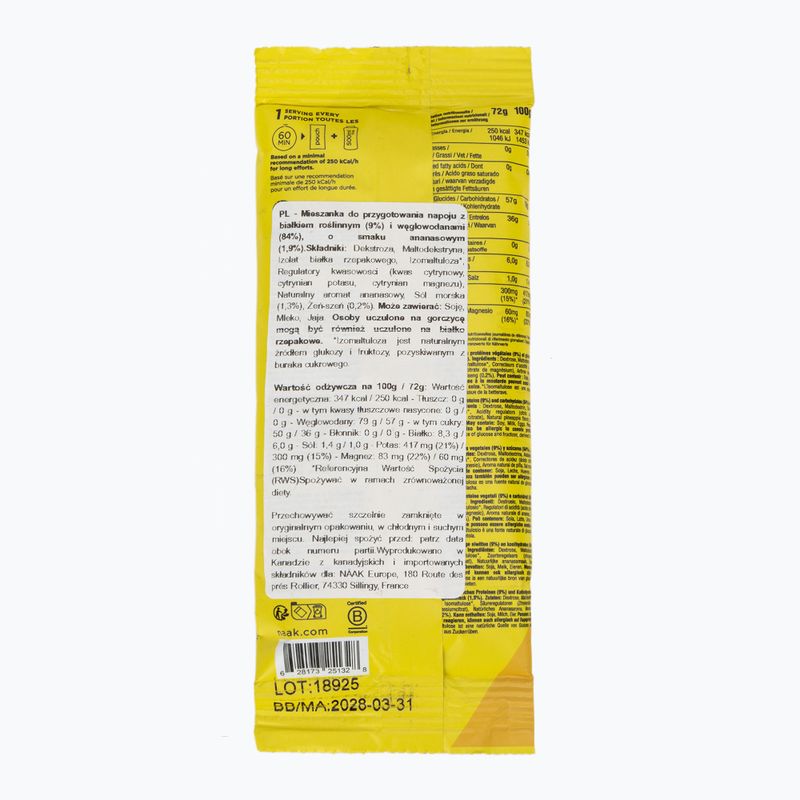 Energetický nápoj Näak Energy Mix Pineapple Ginseng 2
