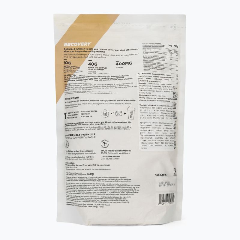Regeneračný nápoj Näak Recovery Complete Mix latte frappe 2