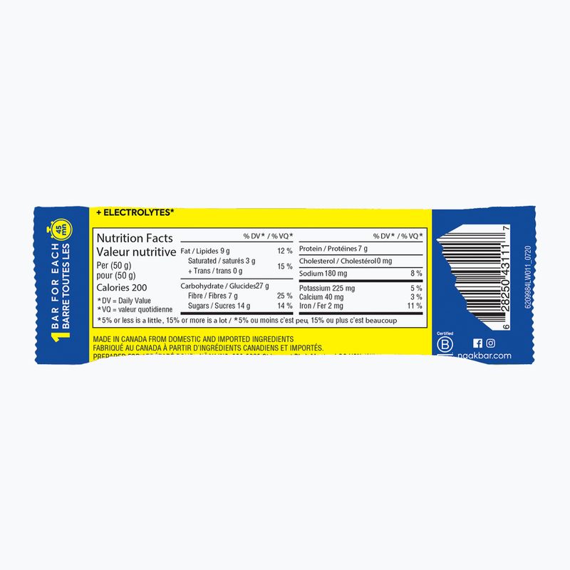 Näak Ultra Energy bar 50 g arašidové maslo a čokoláda 2