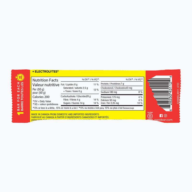 Näak Ultra Energy bar 50 g bobule a orechy 2