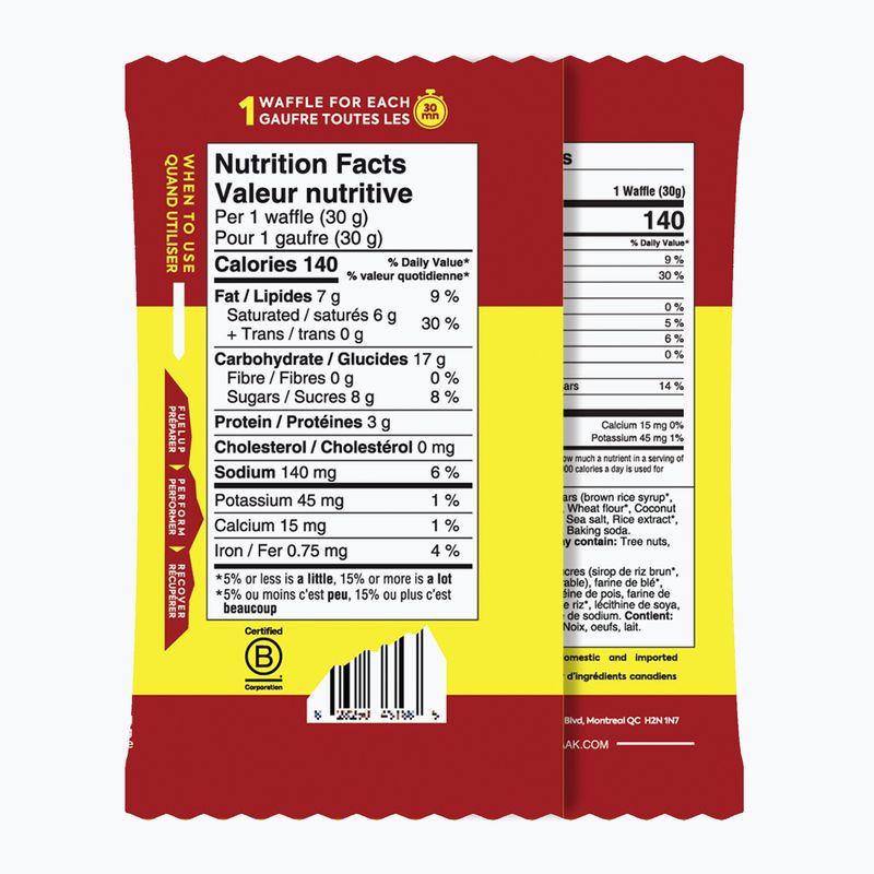 Näak Ultra Energy bar 30 g javorového sirupu 2