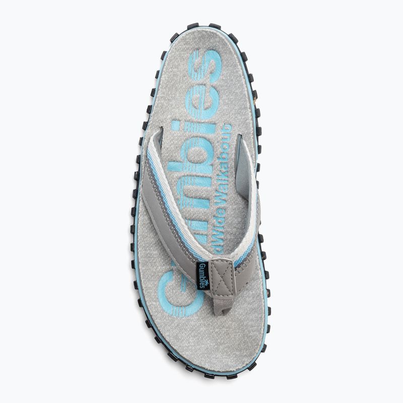 Modro-šedé žabky Gumbies Cairns 6