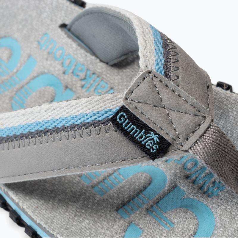 Modro-šedé žabky Gumbies Cairns 7