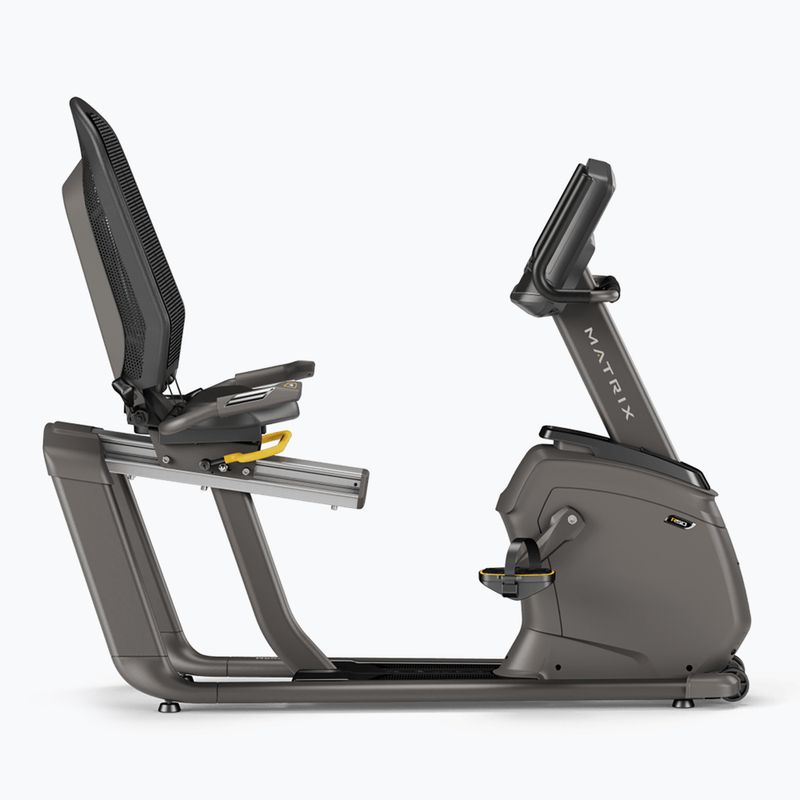 Matrix Fitness ležiaci bicykel R50XIR-02 grafitová sivá