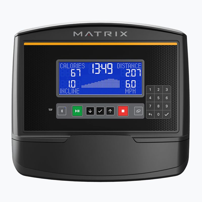 Matrix Fitness U50XR-02 grafitový šedý stacionárny bicykel 3