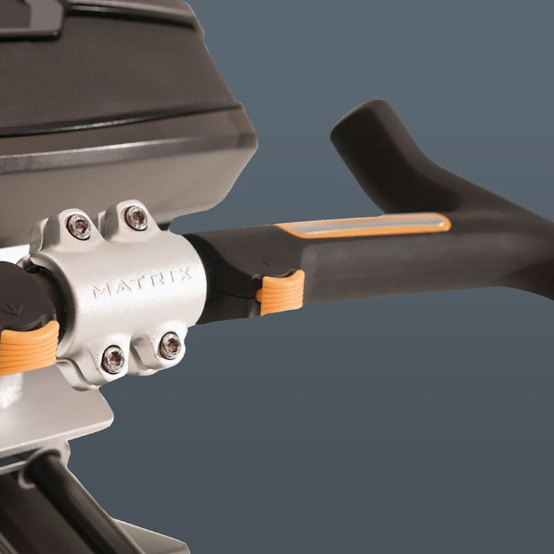 Matrix Fitness U50XR-02 grafitový šedý stacionárny bicykel 5