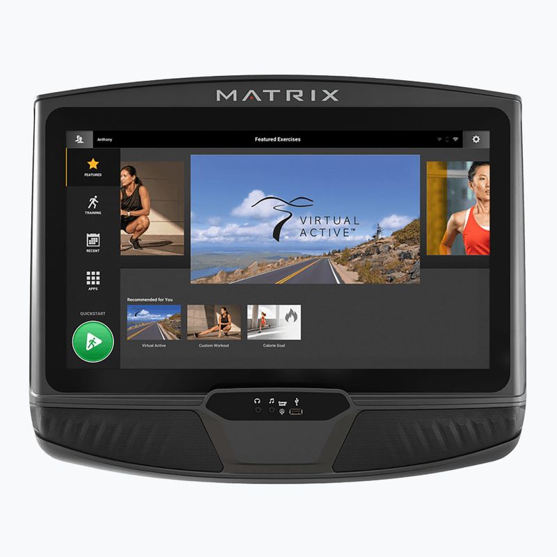 Matrix Fitness Eliptický eliptický trenažér E50XUR-02 čierny 6