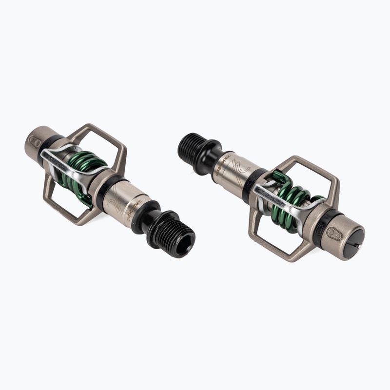 Crankbrothers Eggbeater 2 cyklistické pedále čierna/zelená
