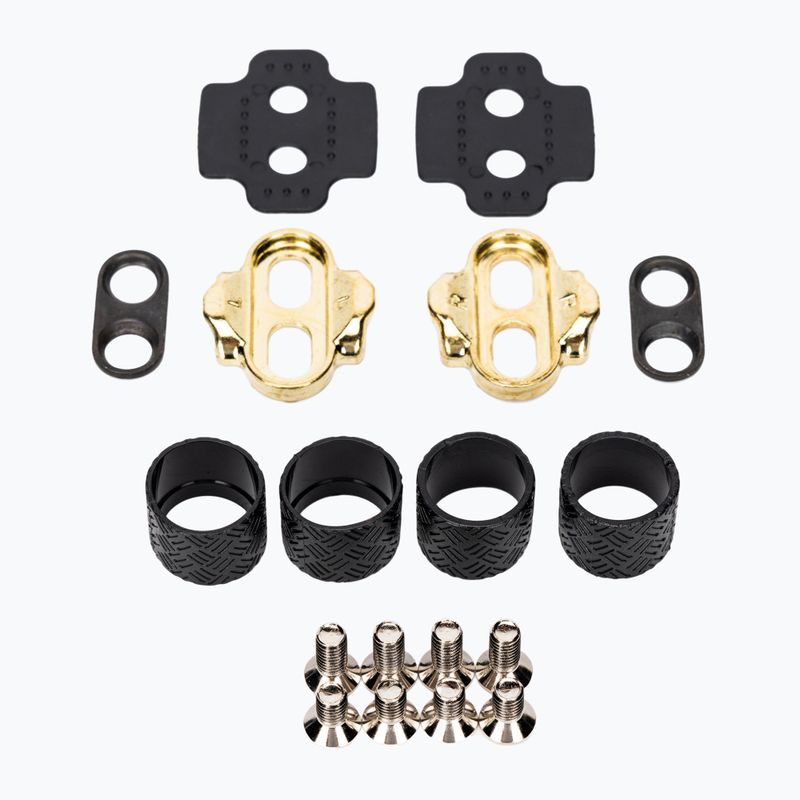Crankbrothers Double Shot 2 black/silver/blue pedále na bicykel 4