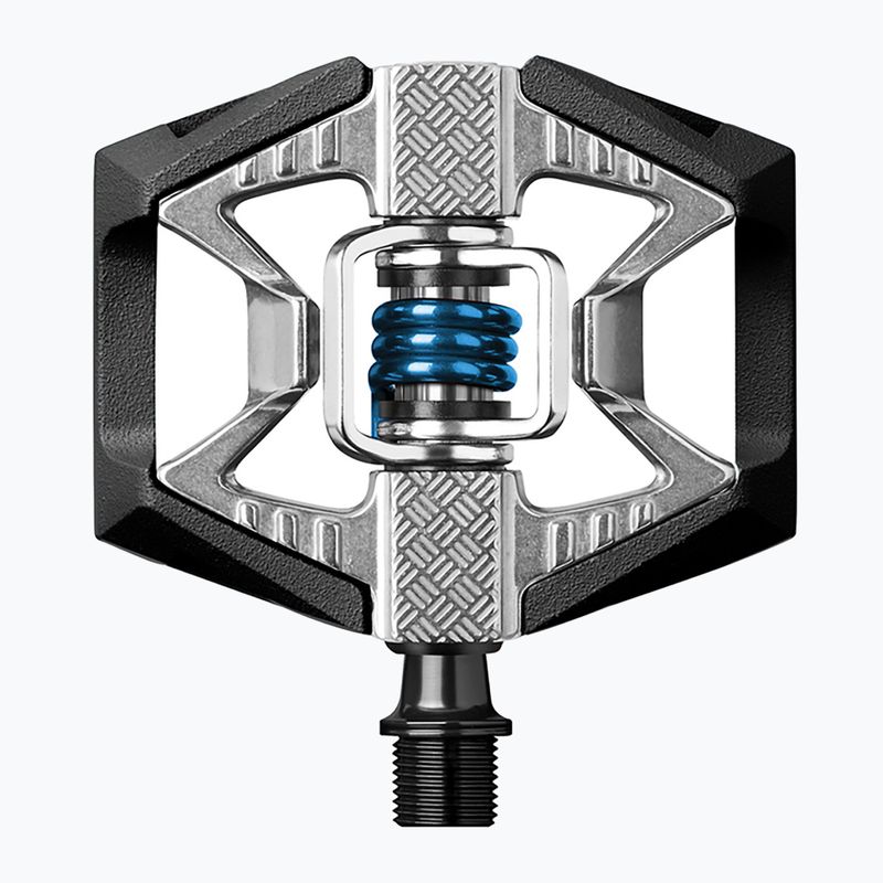Crankbrothers Double Shot 2 black/silver/blue pedále na bicykel 5