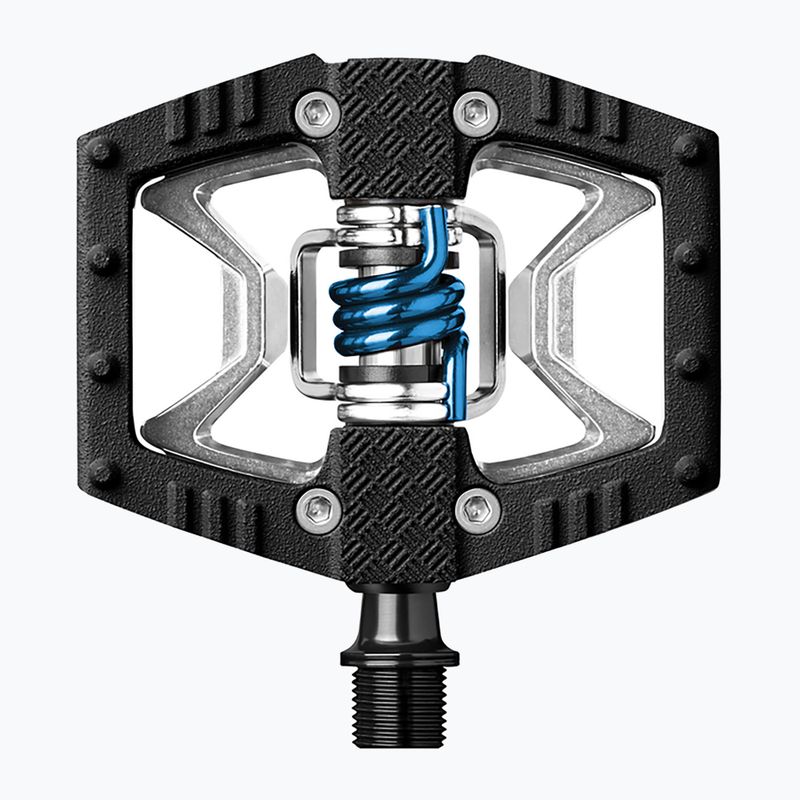 Crankbrothers Double Shot 2 black/silver/blue pedále na bicykel 6