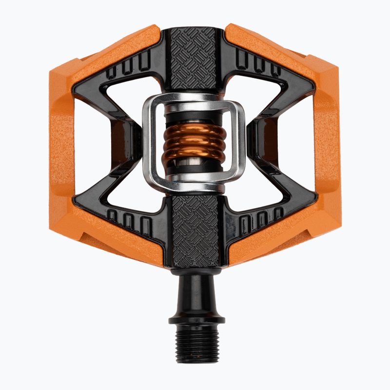 Crankbrothers Double Shot 2 oranžové/čierne/oranžové cyklistické pedále 4