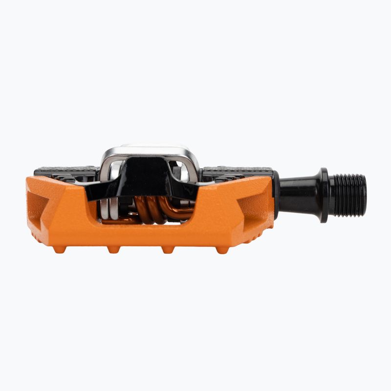Crankbrothers Double Shot 2 oranžové/čierne/oranžové cyklistické pedále 6