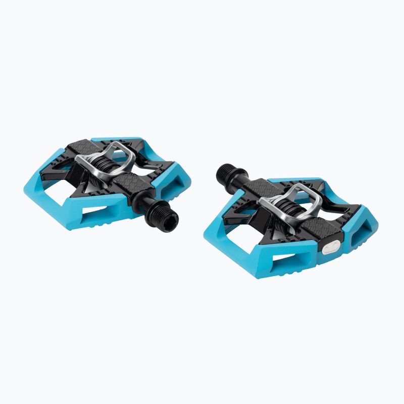 Cyklistické pedále Crankbrothers Double Shot 2 light blue/black