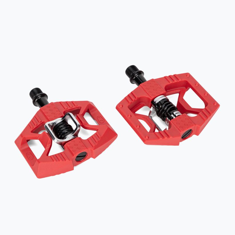 Crankbrothers Double Shot 1 červené/čierne cyklistické pedále 2