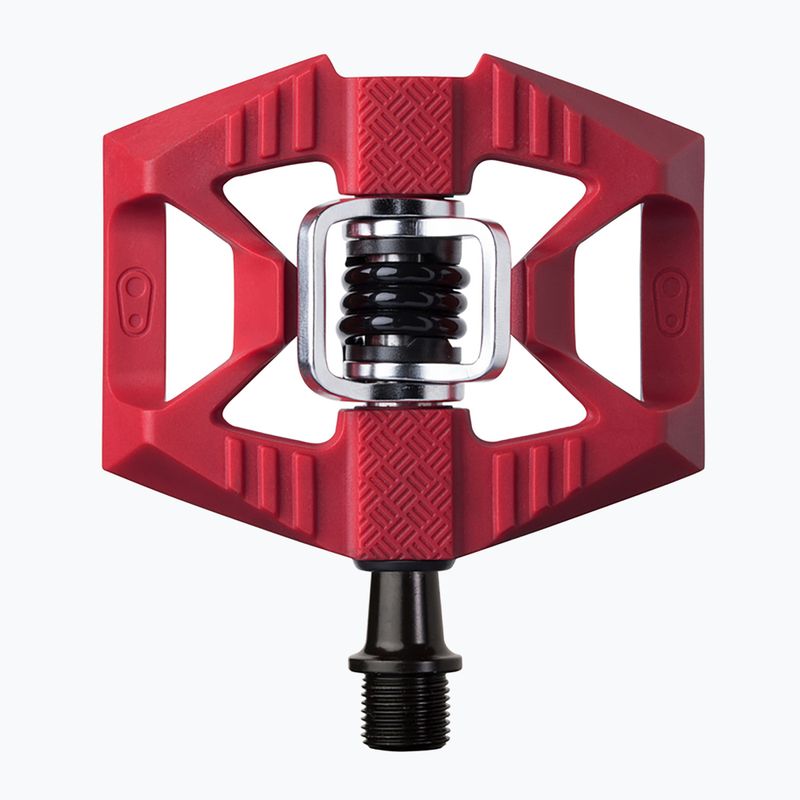 Crankbrothers Double Shot 1 červené/čierne cyklistické pedále 5