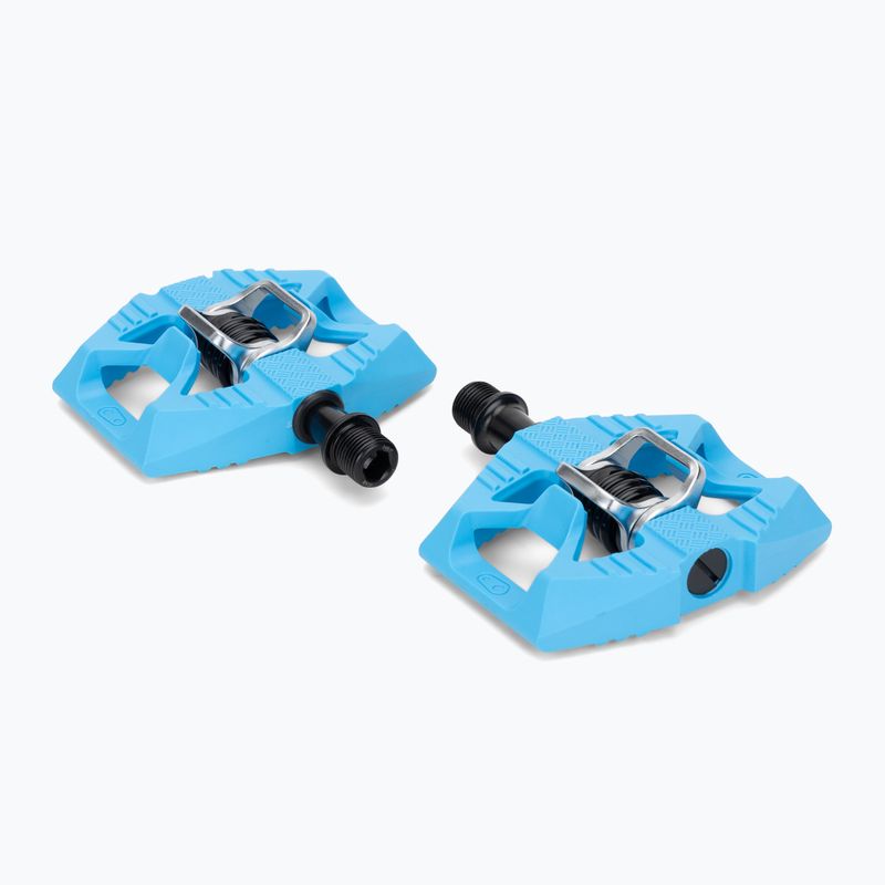 Cyklistické pedále Crankbrothers Double Shot 1 light blue/black