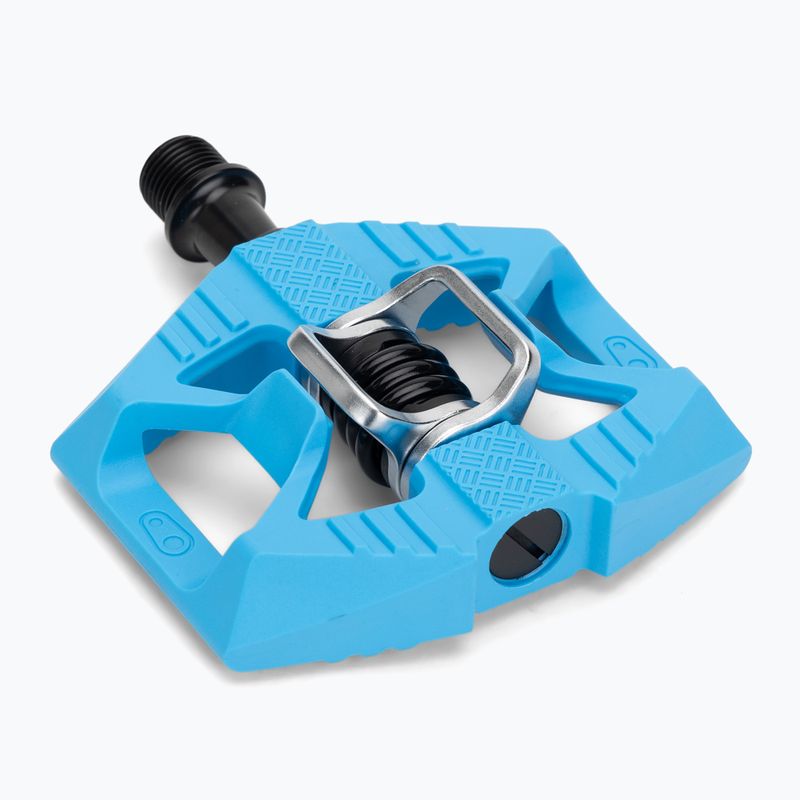 Cyklistické pedále Crankbrothers Double Shot 1 light blue/black 5