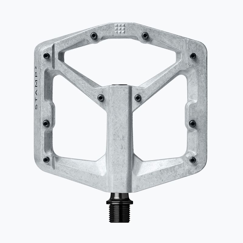 Pedále Crankbrothers Stamp 2 raw silver
