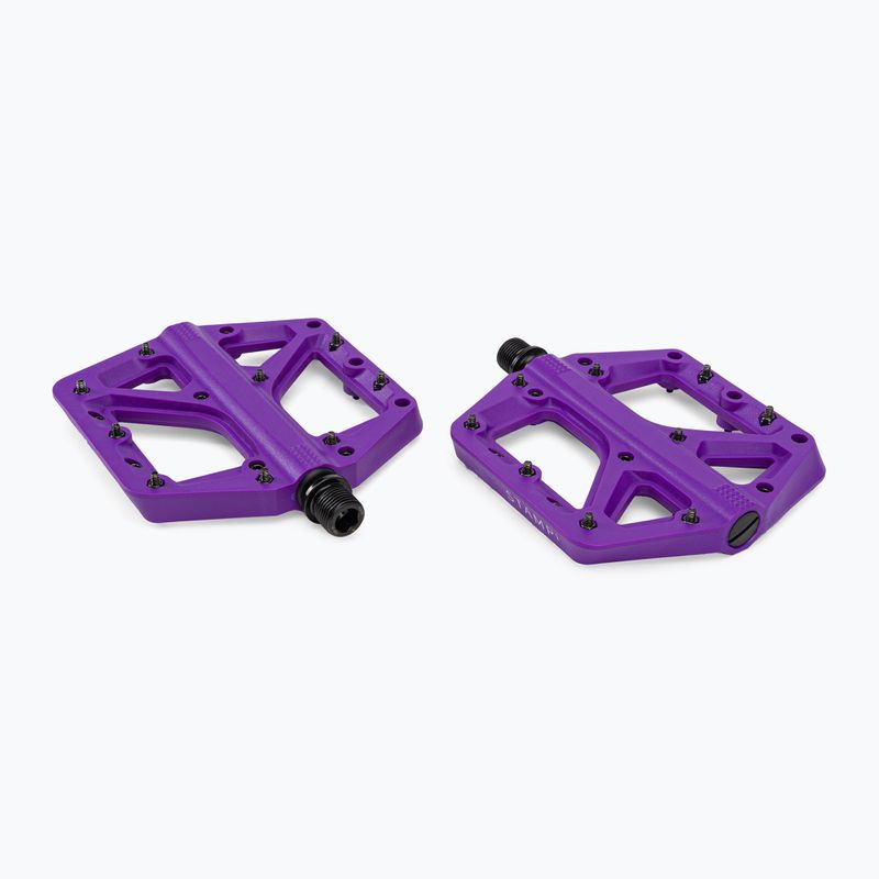 Crankbrothers Stamp 1 fialové cyklistické pedále CR-16391