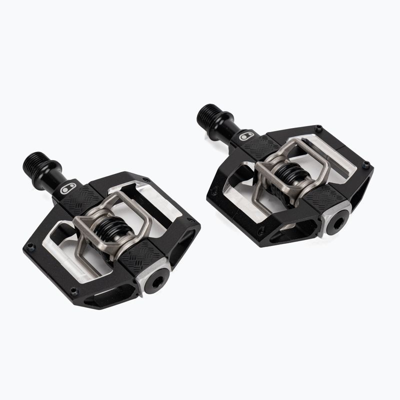 Crankbrothers Mallet Trail čierne/čierne pružinové pedále na bicykel 2