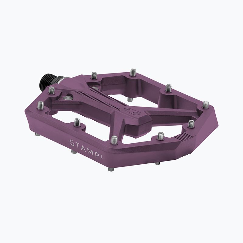 Crankbrothers Stamp 1 Gen2 švestkovo fialové pedále na bicykel 2