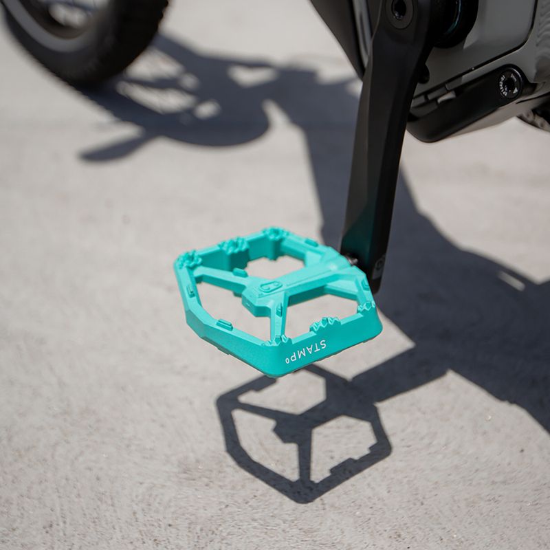 Cyklistické pedále Crankbrothers Stamp 0 turquoise 7
