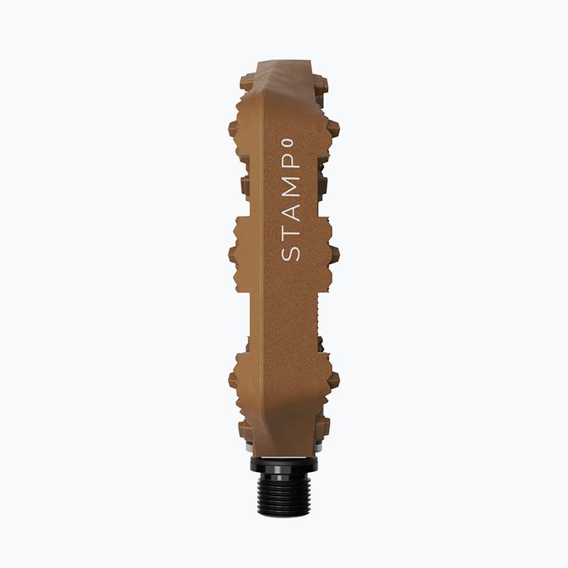 Cyklistické pedále Crankbrothers Stamp 0 brown 3