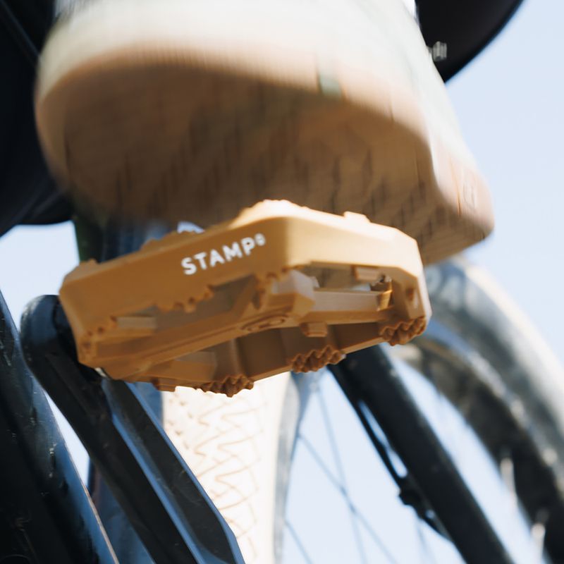 Cyklistické pedále Crankbrothers Stamp 0 brown 5