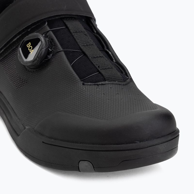 Cyklistické topánky MTB Crankbrothers Mallet BOA black/gold/black outsole 7
