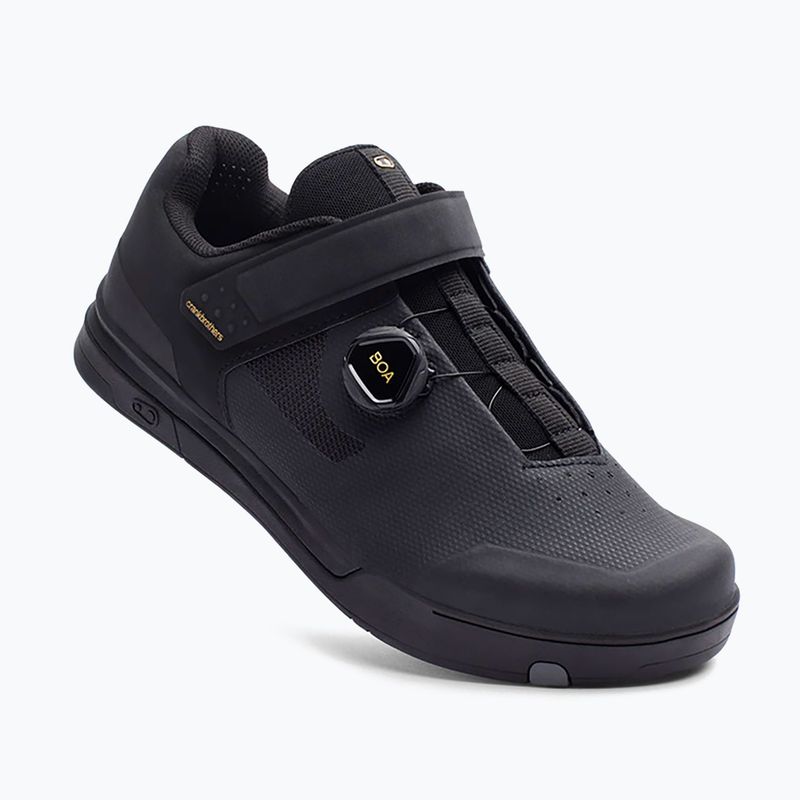 Cyklistické topánky MTB Crankbrothers Mallet BOA black/gold/black outsole 10